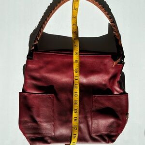 Sundance Red and Cream Leather Accent